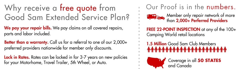 Offers Good Sam Extended Service Plan